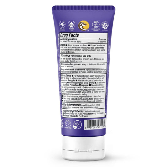 Badger - Badger Mineral Sunscreen Cream SPF 50, Zinc Oxide Sun Care