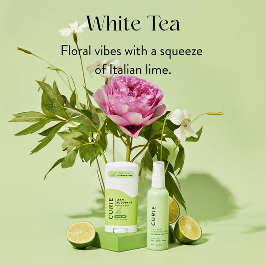 Aluminum Free Whole Body Deodorant Spray White Tea