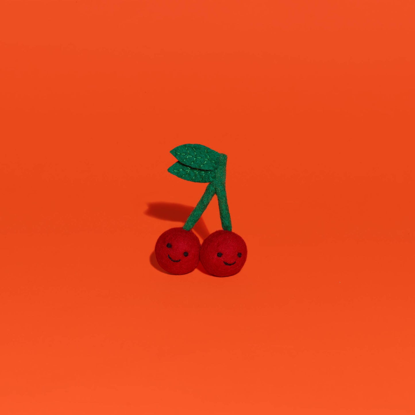 Ware of the Dog - Wool Cherries Cat Toy