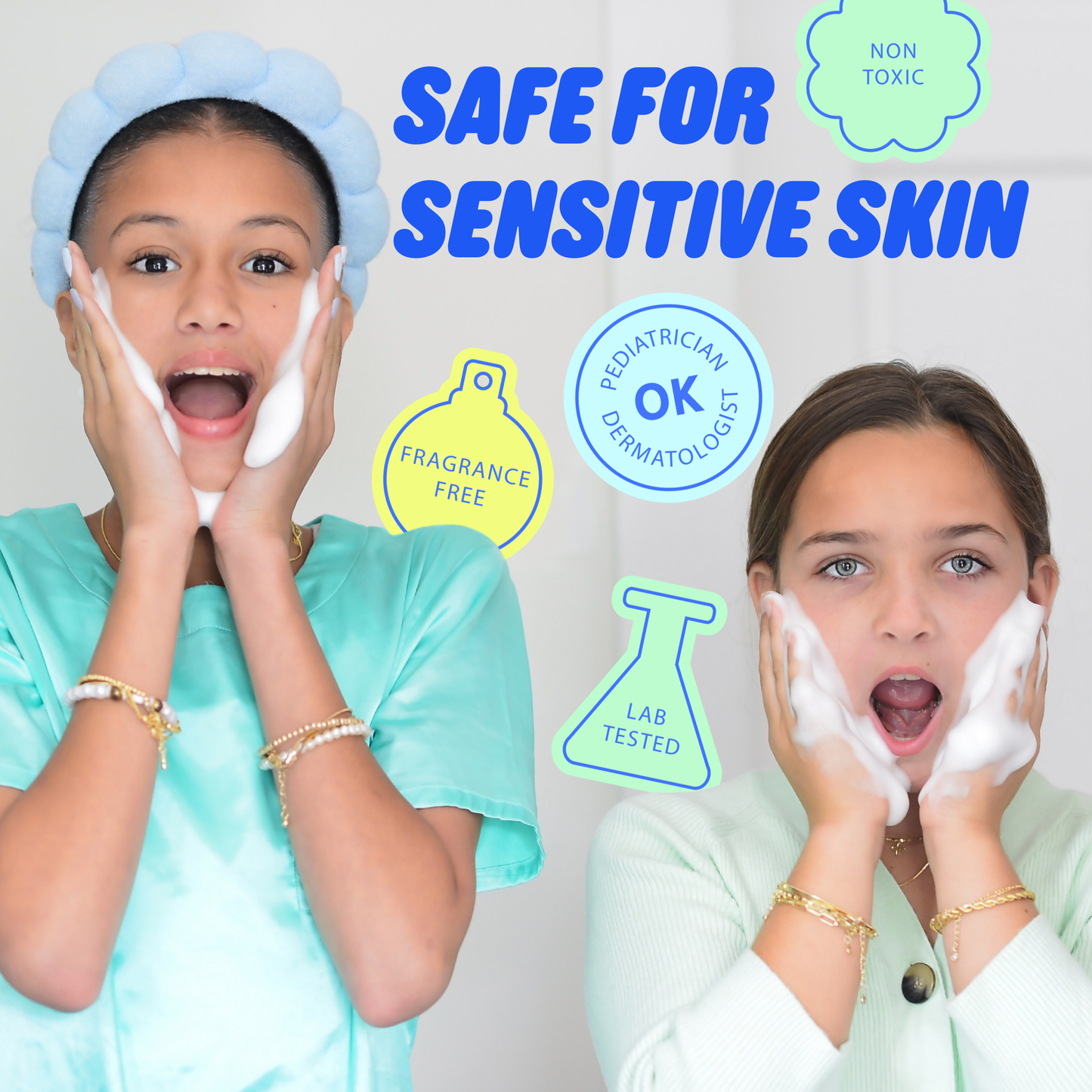 Pipa Skin Care - Pipa Squeaky Clean Cleanser Gentle Foam Face Wash for Kids