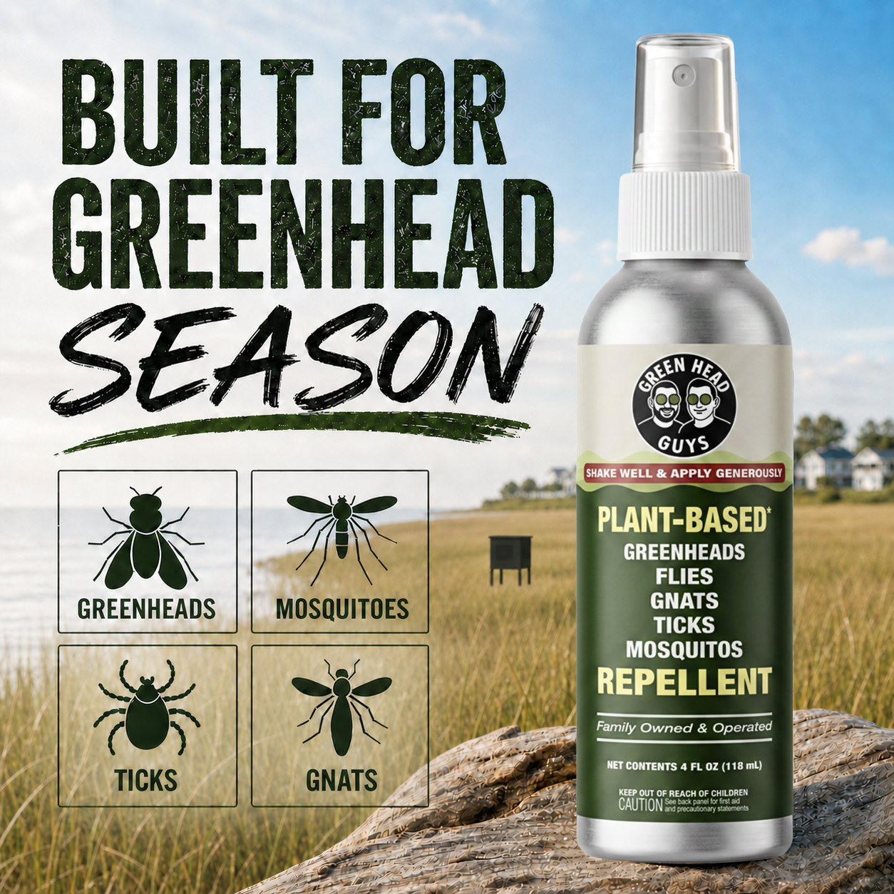 Green Head Guys Bug Repellent