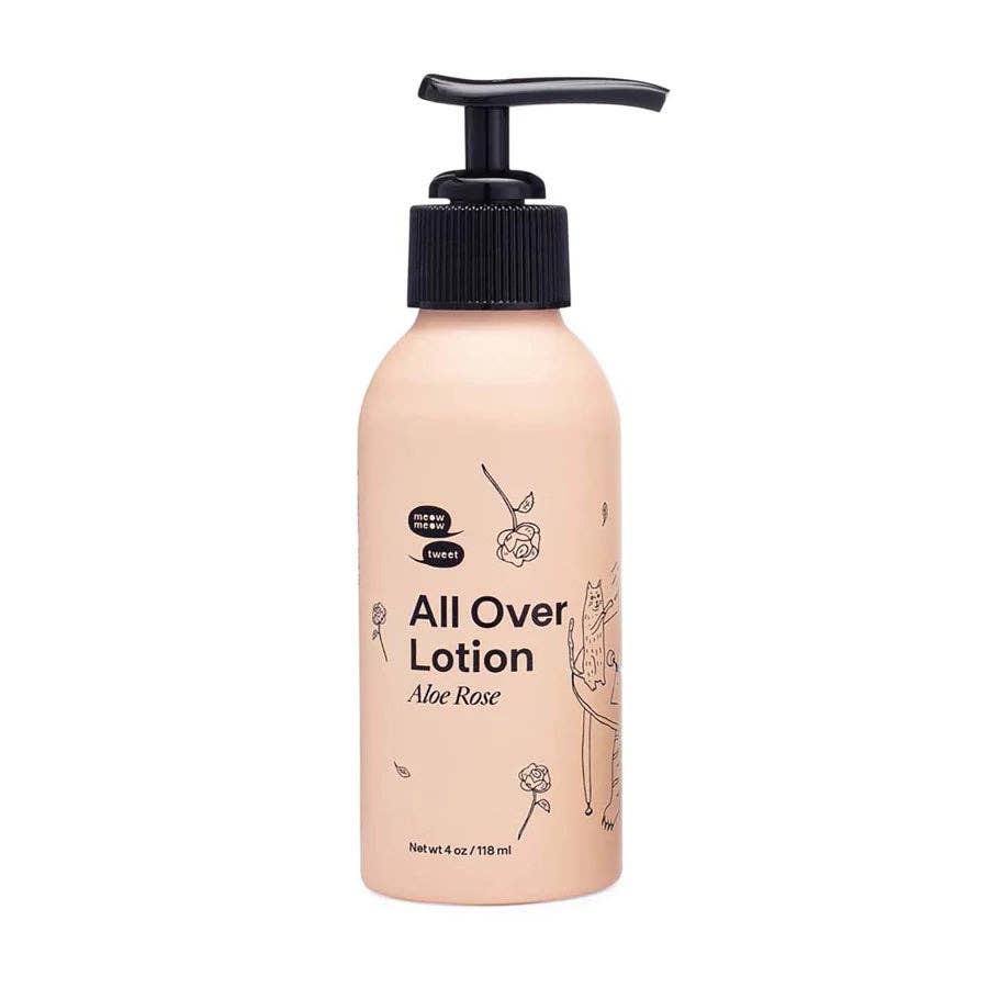 Meow Meow Tweet - Aloe Rose All Over Lotion
