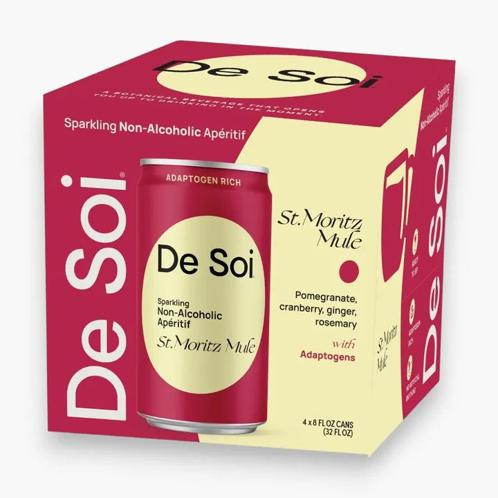 De Soi St. Moritz Mule, Cans 4-pack