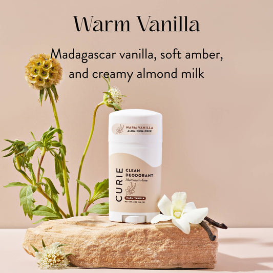 Aluminum Free Deodorant Stick Warm Vanilla