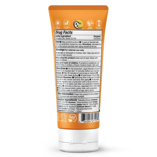 Badger - Badger Kids Mineral Sunscreen Cream SPF 40, with Zinc Oxide