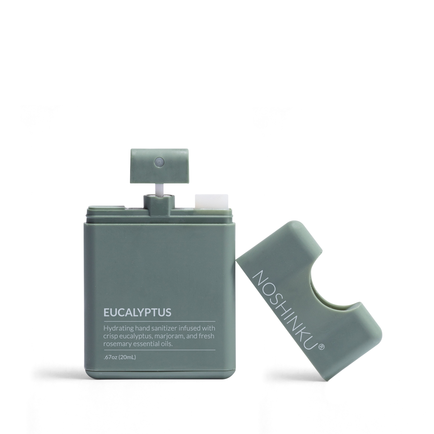 Noshinku - REFILLABLE Eucalyptus Moisturizing Pocket Hand Sanitizer