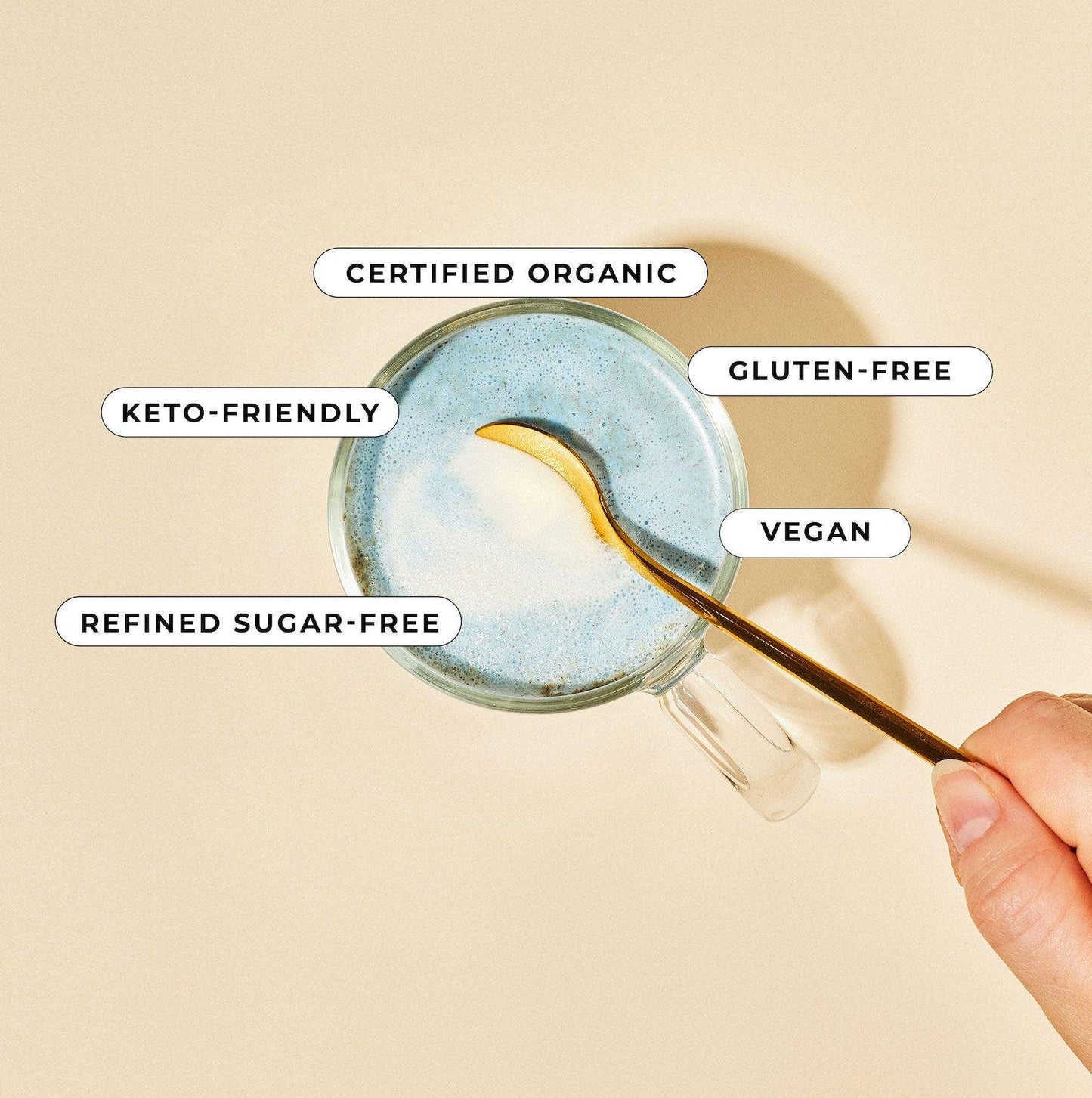 Blume - Superfood Latte Powder, Blue Lavender