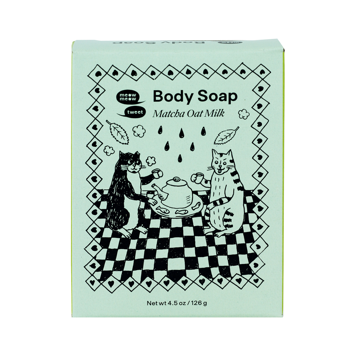 Meow Meow Tweet - Matcha Oat Milk Body Soap