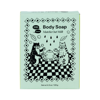 Meow Meow Tweet - Matcha Oat Milk Body Soap