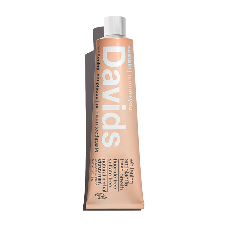 Davids Health Sciences, Inc - Davids premium toothpaste  /  herbal citrus peppermint