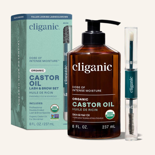 Cliganic - Organic Castor Oil 8oz