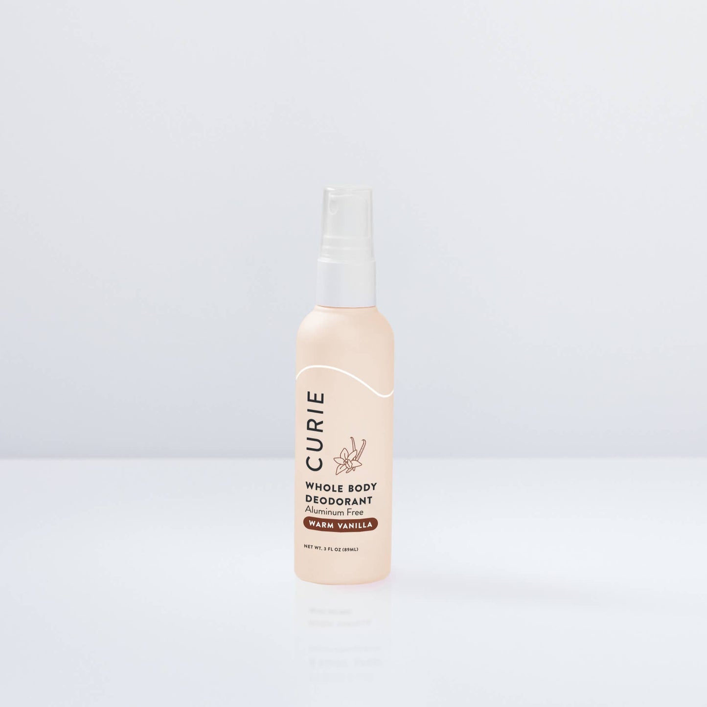 Aluminum Free Whole Body Deodorant Spray Warm Vanilla