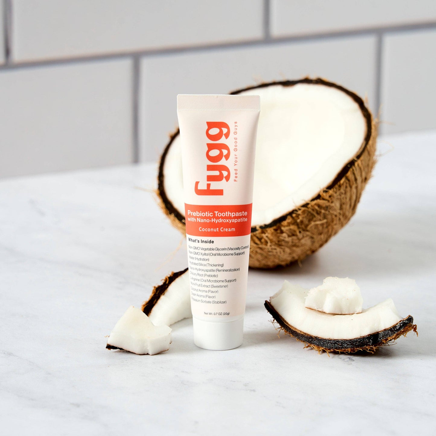 Fygg - Travel Size Toothpaste | Coconut Cream 0.7oz