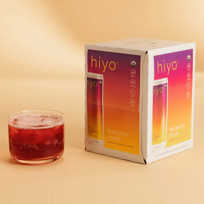 Hiyo Blackberry Lemon | Organic Social Tonic