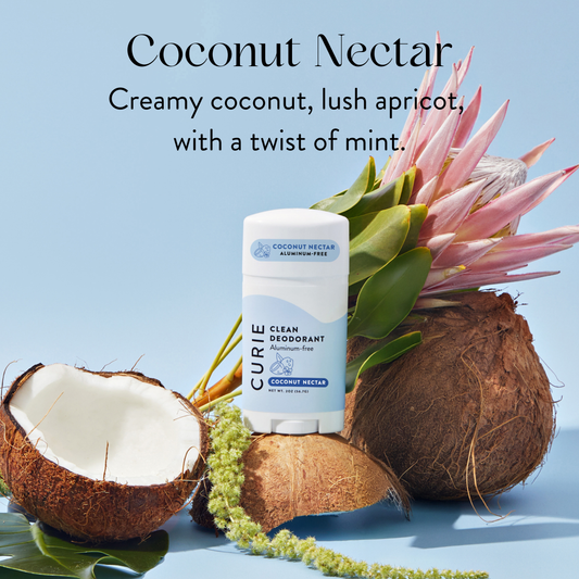 Curie - Aluminum Free Deodorant Stick Coconut Nectar