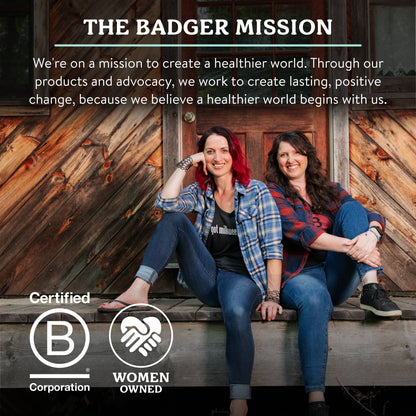 Badger - Badger Mineral Sunscreen Lip Balm SPF 15, Zinc Oxide 18ct