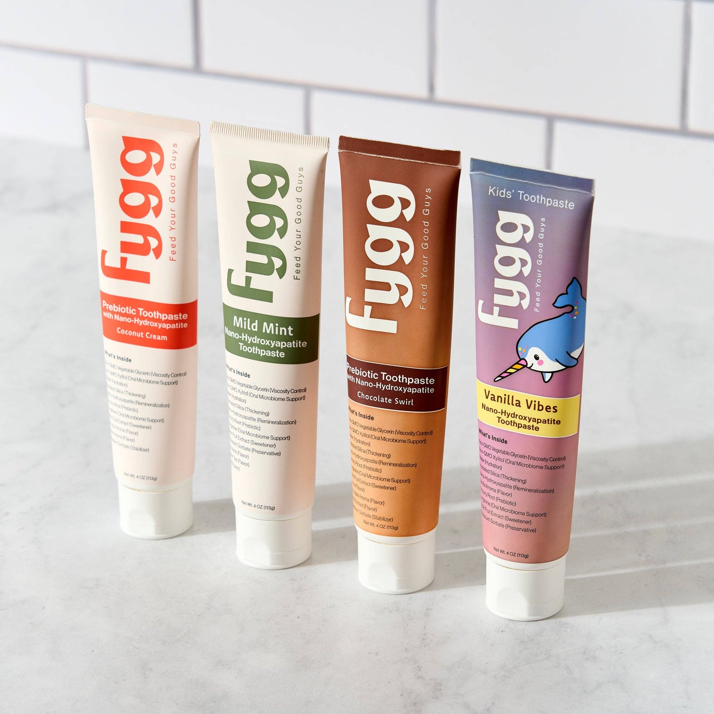 Fygg - Travel Size Toothpaste | Coconut Cream 0.7oz
