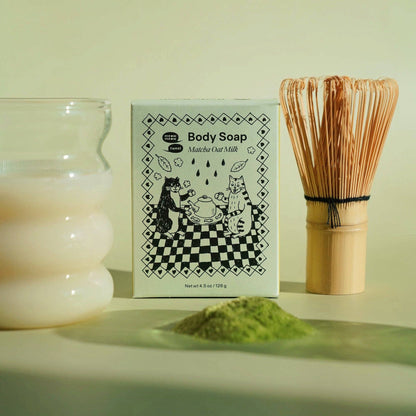 Meow Meow Tweet - Matcha Oat Milk Body Soap