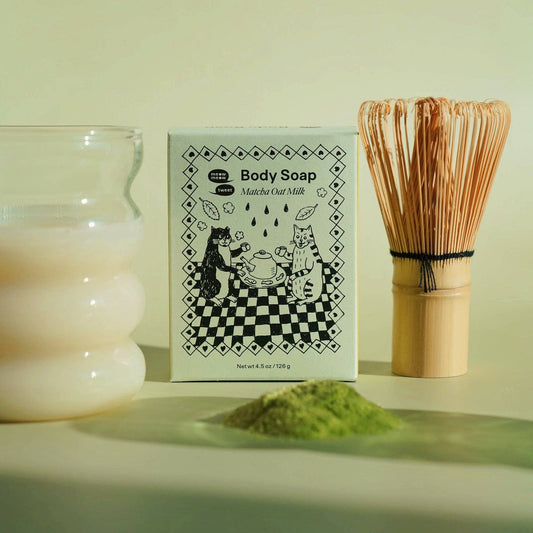 Meow Meow Tweet - Matcha Oat Milk Body Soap