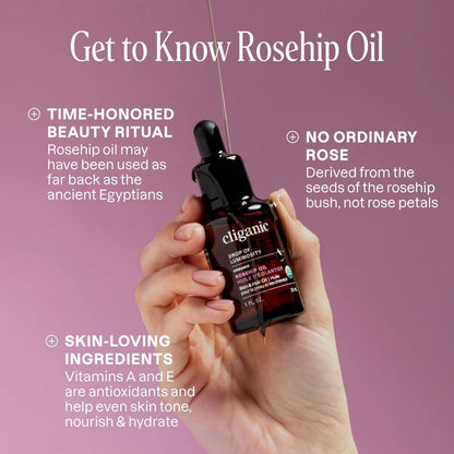 Cliganic - Organic Rosehip Oil 1oz