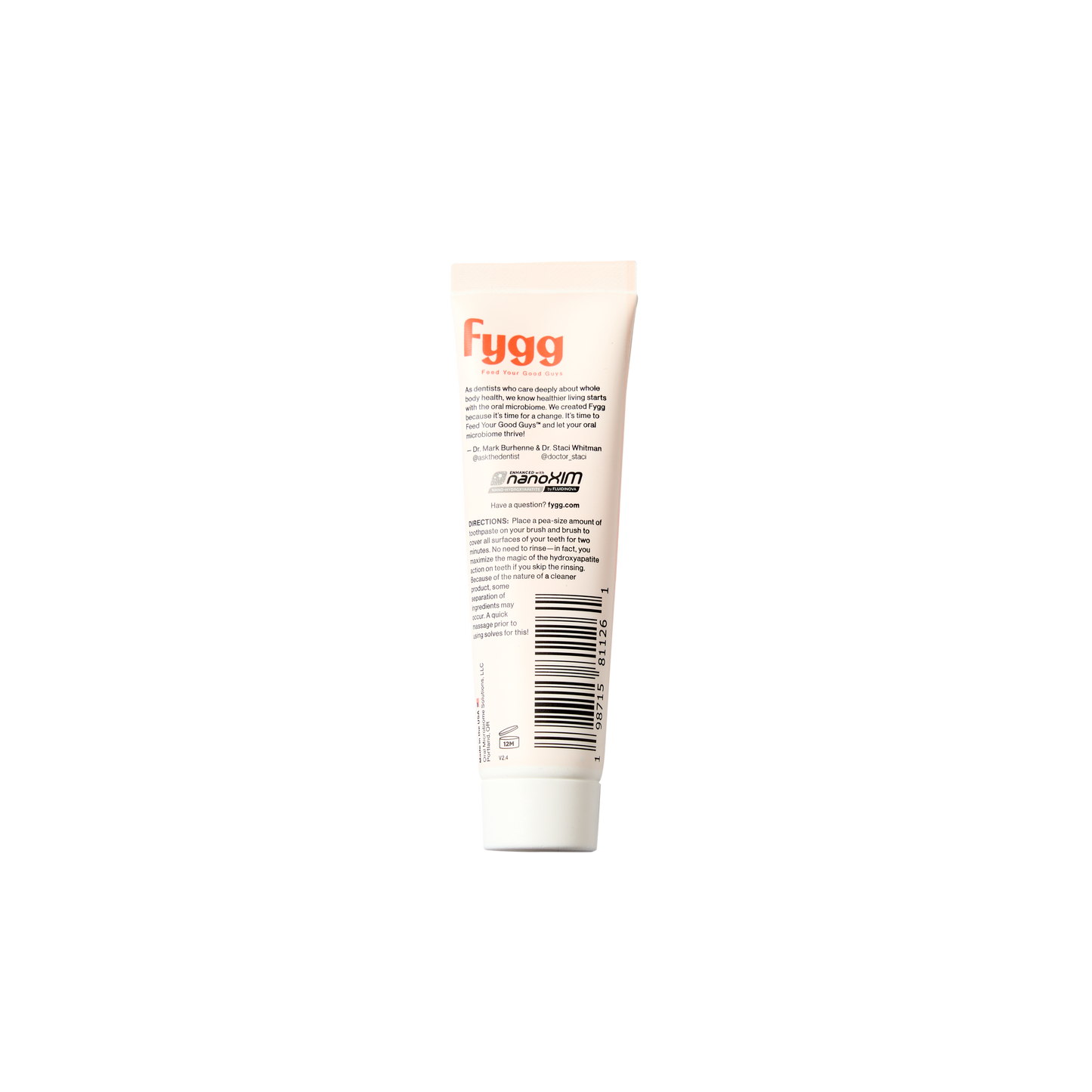 Fygg - Travel Size Toothpaste | Coconut Cream 0.7oz