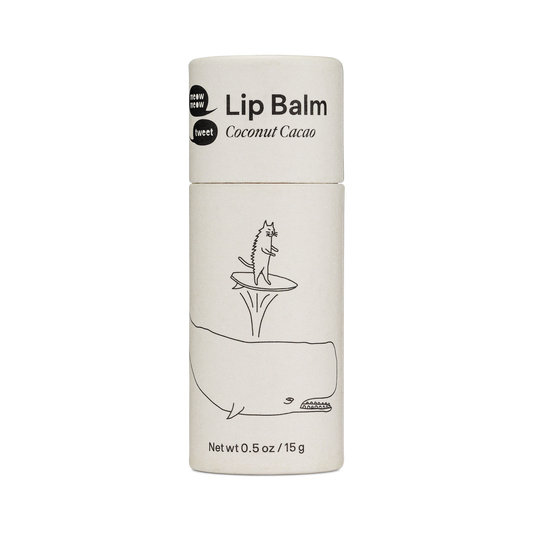 Meow Meow Tweet - Coconut Cacao Vegan Lip Balm