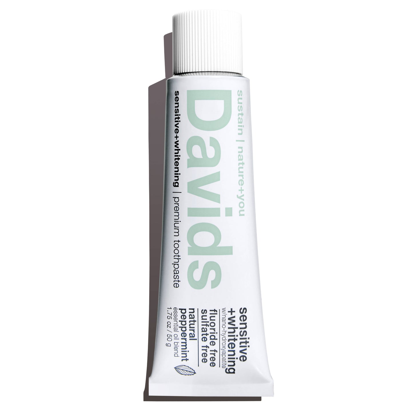 Davids Health Sciences, Inc - Davids travel size premium toothpaste / sensitive+whitening