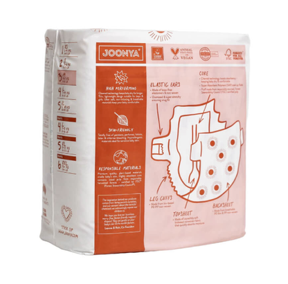 Joonya Diapers Size 3 M (9-18 lb) - 1 Bag of 28