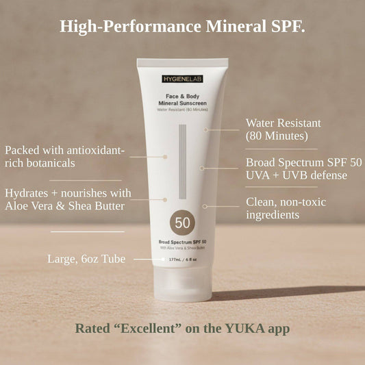 HygieneLab - Face and Body Mineral Sunscreen