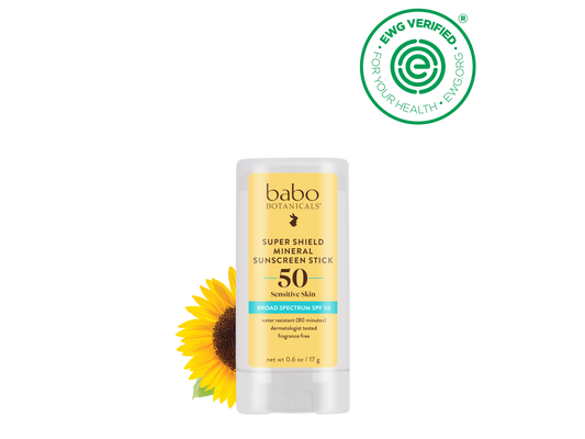 Babo Botanicals - Super Shield Mineral Sunscreen Stick SPF50